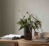 Lyngby Porcelain LYNGBY Wazon Szklany 25 cm Zielony / Oliwkowy