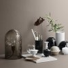 Lyngby Porcelain FORM 70/3 Wazon 14 cm Transparentny