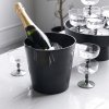 House Doctor BUCK Cooler - Kubełek do Wina, Szampana 22 cm / Czarny