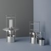 Stelton CLASSIC Stalowa Lampa Oliwna 34 cm / Naftowa