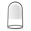Eva Solo LANTERN Lampka Solarna 43 cm Czarna / Biały Klosz