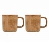 Villa Collection FJORD Kubek z Uchem 250 ml 2 Szt. Amber / Bursztynowy