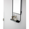 House Doctor CHIC Lustro Ścienne 45 x 110 cm z Półką / Czarne