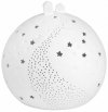 Rader CHRISTMAS Świąteczny Lampion LED z Porcelany - Biała Kula z Domkami