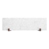 Audo CORBEL Półka Ścienna 100 cm / Ciemny Dąb - Marmur