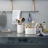Eva Solo TOOLBOX Pojemnik na Akcesoria Kuchenne - Wielofunkcyjny Wysoki - Biały