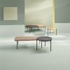 Eva Solo SAVOYE Okrągły Stolik Kawowy 60 cm (wys. 42 cm) Czarny / Blat Dąb Naturalny