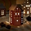 Kähler GINGERBREAD Lampion Świąteczny / Świecznik Domek z Piernika 17 cm