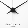 Georg Jensen KOPPEL Zegar Ścienny 30 cm Srebrny