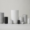 Lyngby Porcelain LYNGBY Wazon do Kwiatów 12 cm Czarny