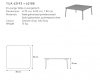 Blomus YUA Stolik Kawowy / Szary Granite Grey