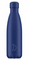 Chilly's MATTE Stalowa Butelka Termiczna 500 ml / Niebieska