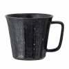 Bloomingville YOKO Kubek Porcelanowy 380 ml 4 Szt. / Czarny