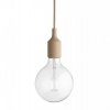 Muuto E27 Lampa Żarówka LED - Beige Rose / Beżowo Różowa