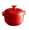 Emile Henry KITCHEN Ceramiczny Garnek do Gotowania Ryżu / Czerwony