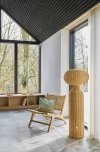 Villa Collection VINKA Lampa Podłogowa z Rattanu 130 cm Naturalna