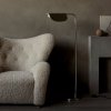 Audo WING Lampa Podłogowa 84 cm Srebrna / Aluminium