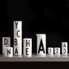 Design Letters AJ Vintage Pokrywka do Kubka - Czarna