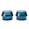 Holmegaard ARC Świecznik Tealight 2 Szt. / Niebieski