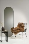 Villa Collection MIRROR Lustro Podłogowe Owalne 170 cm Czarne