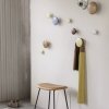 Muuto DOTS Wieszak Drewniany M - 13 cm / Ciemnobrązowy