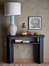 Bloomingville CUPA Konsola Drewniana 110 cm / Czarna