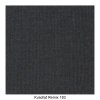 Muuto FIBER SIDE Krzesło z Drewnianą Ramą - Czarne Tapicerowane (Remix 183)