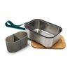 black+blum CLASSIC Stalowy Lunchbox L / Morski