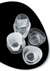 Alessi COLOMBINA Podstawka pod Talerz / Czarna