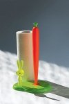 A di Alessi BUNNY & CARROT Stojak na Ręczniki Papierowe - Zielony