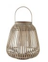 Villa Collection HURRICANE Lampion 40 cm Bambusowy