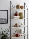 Bloomingville LEA Regał Ścienny z Półkami 177 cm