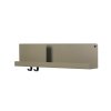 Muuto FOLDED Organizer - Półka Ścienna 63 cm Oliwkowa