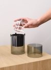 Stelton LUCIE Lampa Oliwna / Świecznik 17,5 cm Amber