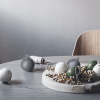 Lyngby Porcelain RHOMBE Bombka Porcelanowa - Nude