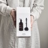 Meraki HOME Dozownik - Ekologiczny Płyn do Mycia Naczyń 490 ml Herbal Nest + Szczotka do Naczyń - Zestaw Prezentowy