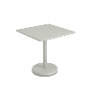 Muuto LINEAR Kwadratowy Ogrodowy Stolik Kawowy 70x70 cm / Szary