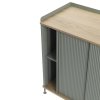 Muuto ENFOLD Komoda Niska 124 cm Czarna