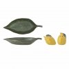 Bloomingville LIMONE Ceramiczna Solniczka i Pieprzniczka na Podstawce