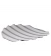 Muuto WAVE Stalowa Patera -Taca Dekoracyjna 50 cm / Srebrna
