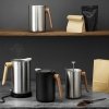 Eva Solo NORDIC KITCHEN Czajnik Elektryczny 1,5 l Srebrny Matowy - Drewniany Uchwyt