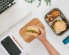 black+blum CLASSIC Stalowy Lunchbox L / Morski
