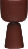 Iittala NAPPULA Osłonka - Doniczka do Kwiatów 15,5 cm - Wysoka / Brązowa