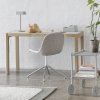 Muuto WORKSHOP Biurko Drewniane 130x65 cm Naturalne / Blat Szary Linoleum