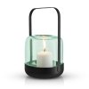 Eva Solo ACORN Świecznik / Lampion Czarny - Klosz Szary