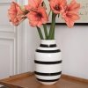 Kähler OMAGGIO Wazon do Kwiatów 30 cm Czarny