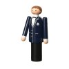Kay Bojesen GROOM Ślubna Figurka Drewniana 12 cm na Tort Weselny / Pan Młody