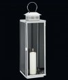 Cilio TORRE Lampion 77 cm Srebrny