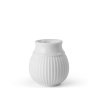 Lyngby Porcelain CURVE Świecznik na Klasyczną Świeczkę