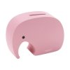 Georg Jensen MONEYPHANT Stalowa Skarbonka Słonik / Różowa
